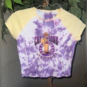 Los Angeles Lakers Tie-Dye T-Shirt NBA